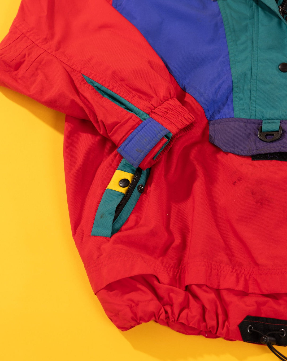 Vintage 80/90s Slalom Sports Colorblock Jacket