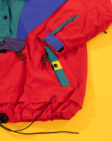 Vintage 80/90s Slalom Sports Colorblock Jacket