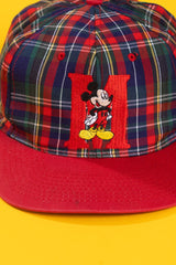 Vintage 90s Disney Mickey Mouse Snapback Hat