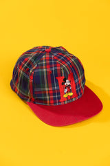 Vintage 90s Disney Mickey Mouse Snapback Hat