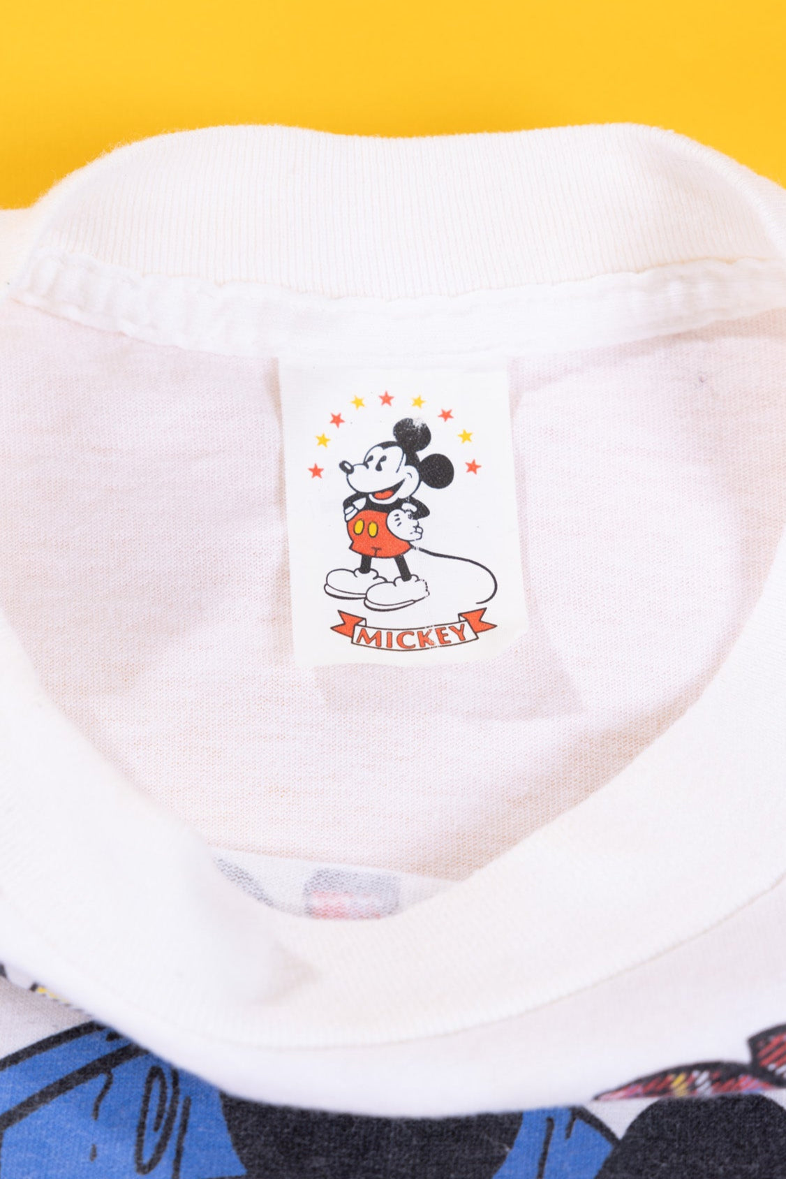 Vintage 80s Disney Mickey Mouse Do Not Disturb Crop Top