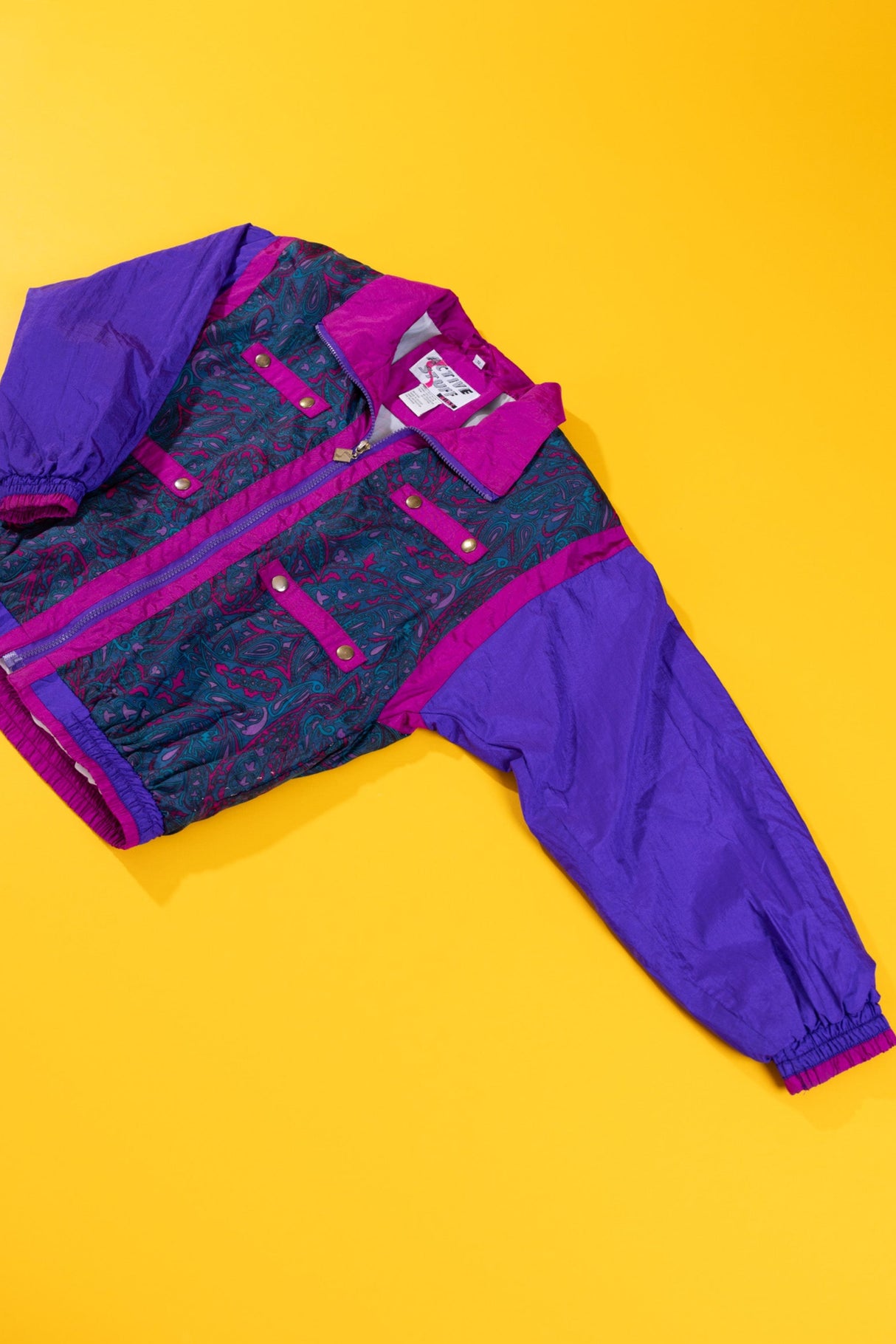 Vintage 90s Active Stuff Windbreaker (Youth - 12)