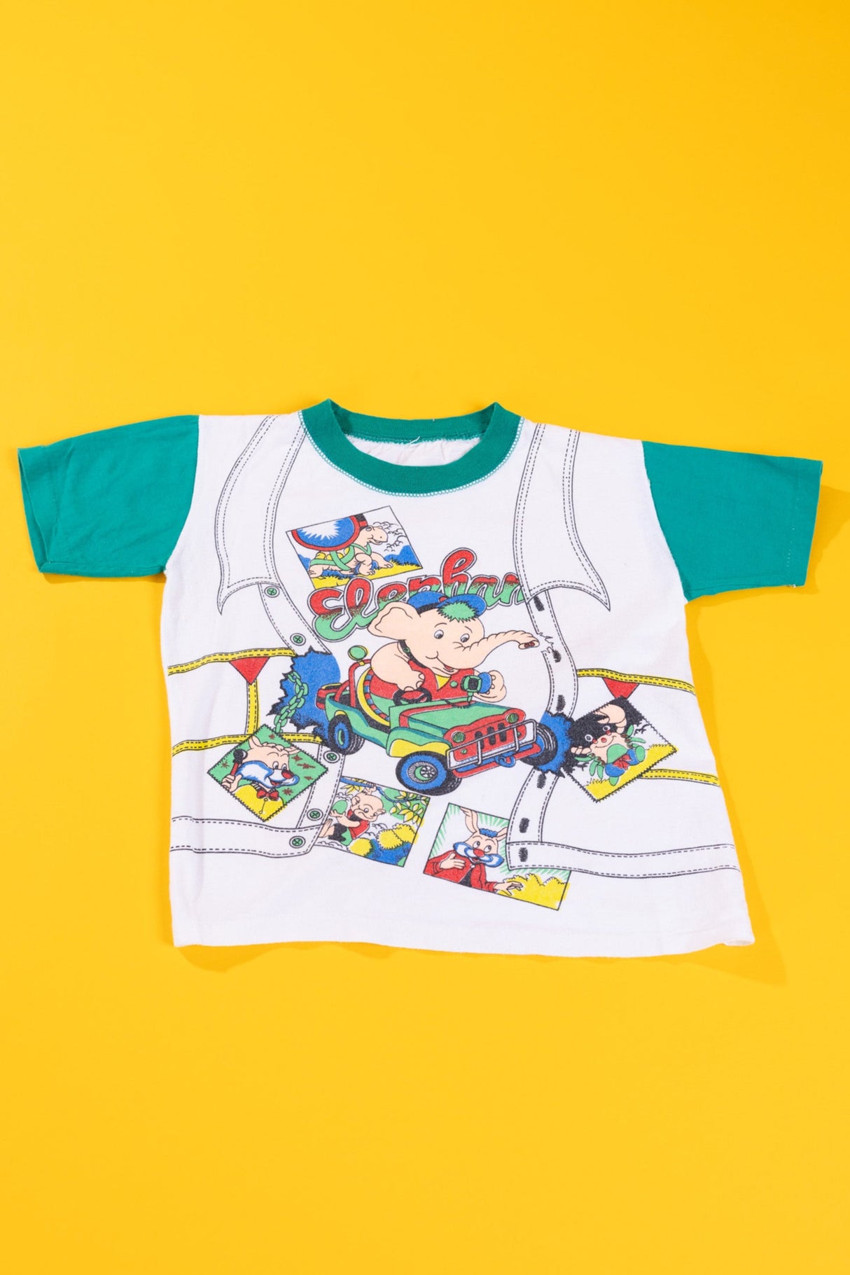 Vintage 90s Elephant T-shirt (Kids - XS)