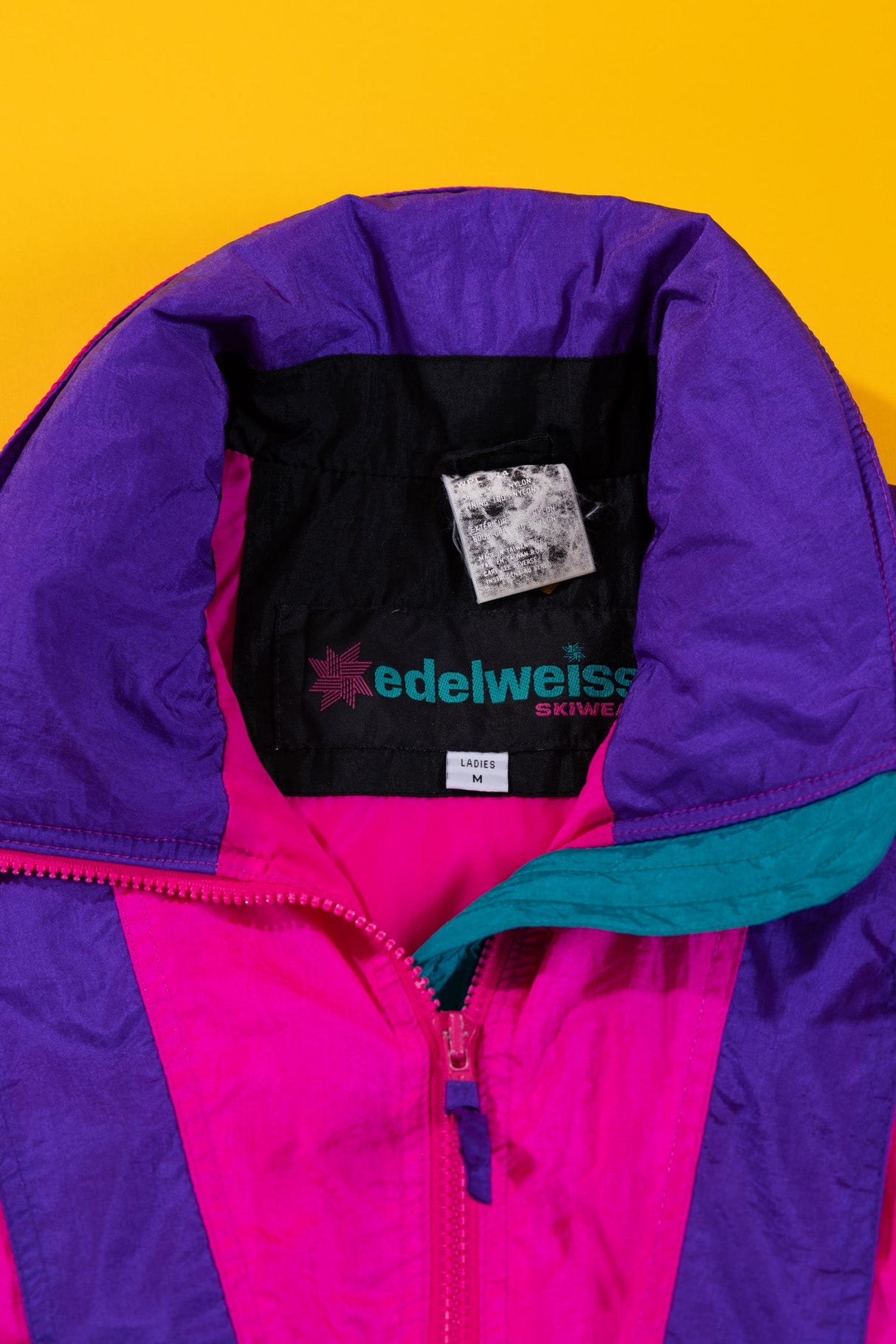 Vintage 90s Edelweiss Skiwear Pullover Jacket