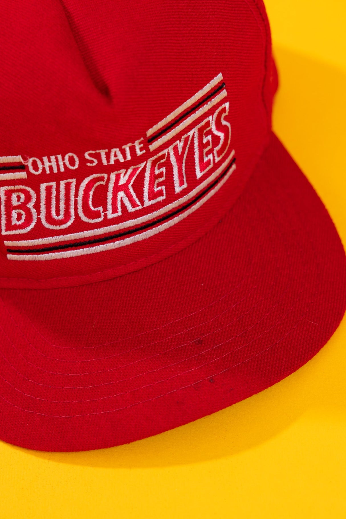 Vintage 90s Ohio State Buckeyes Snapback Hat