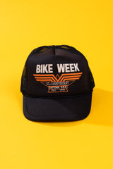 Vintage 1993 Bike Week Daytona 52nd Anniversary Snapback Hat