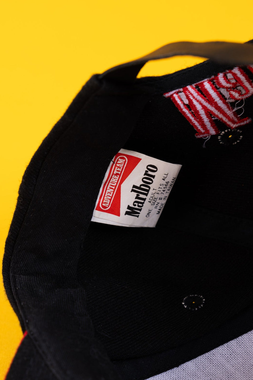 Vintage 90s Marlboro Adventure Team Strapback Hat