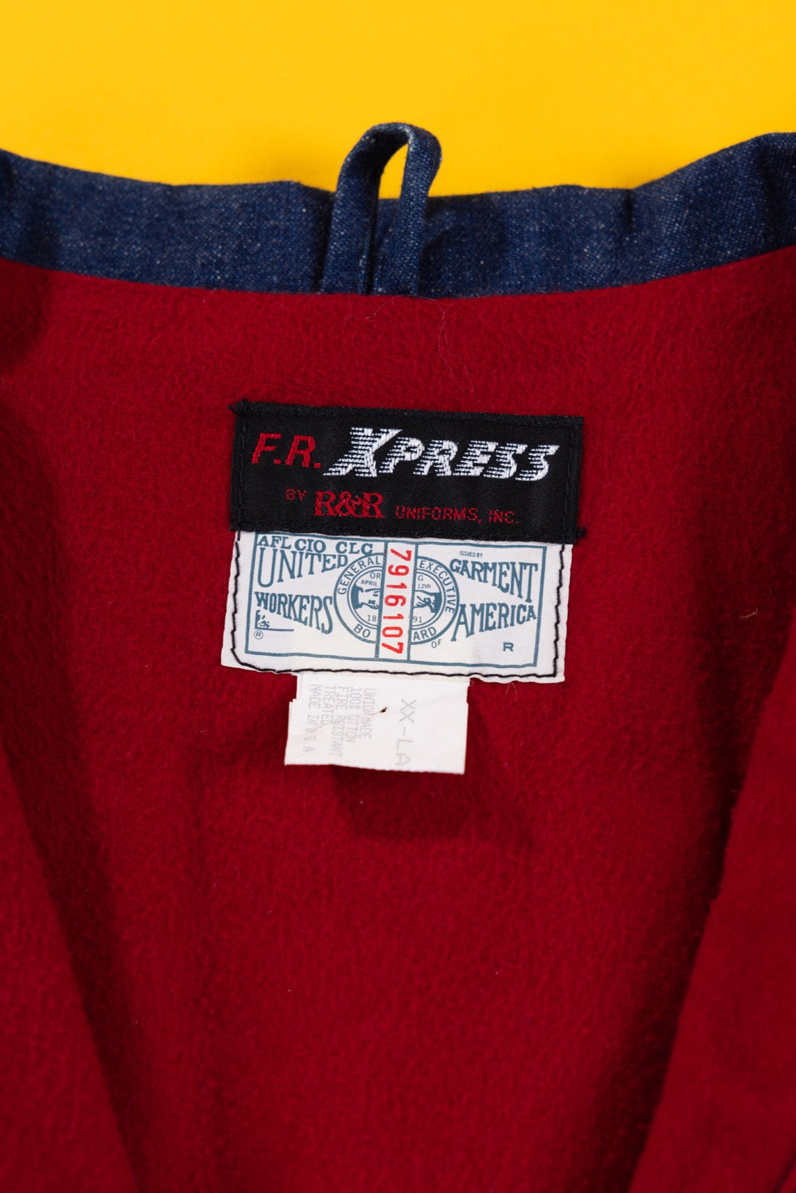 Vintage 90s F.R. Xpress Denim Vest