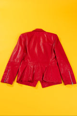 Vintage 80s Emanuel Ungaro Leather Jacket