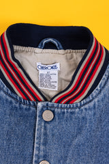 Vintage 90s Cherokee Denim Varsity Jacket (Kids - 5T)