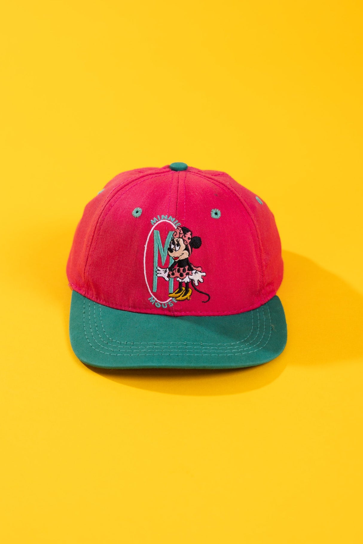 Vintage 90s Disney Minnie Mouse Snapback Hat (Youth)