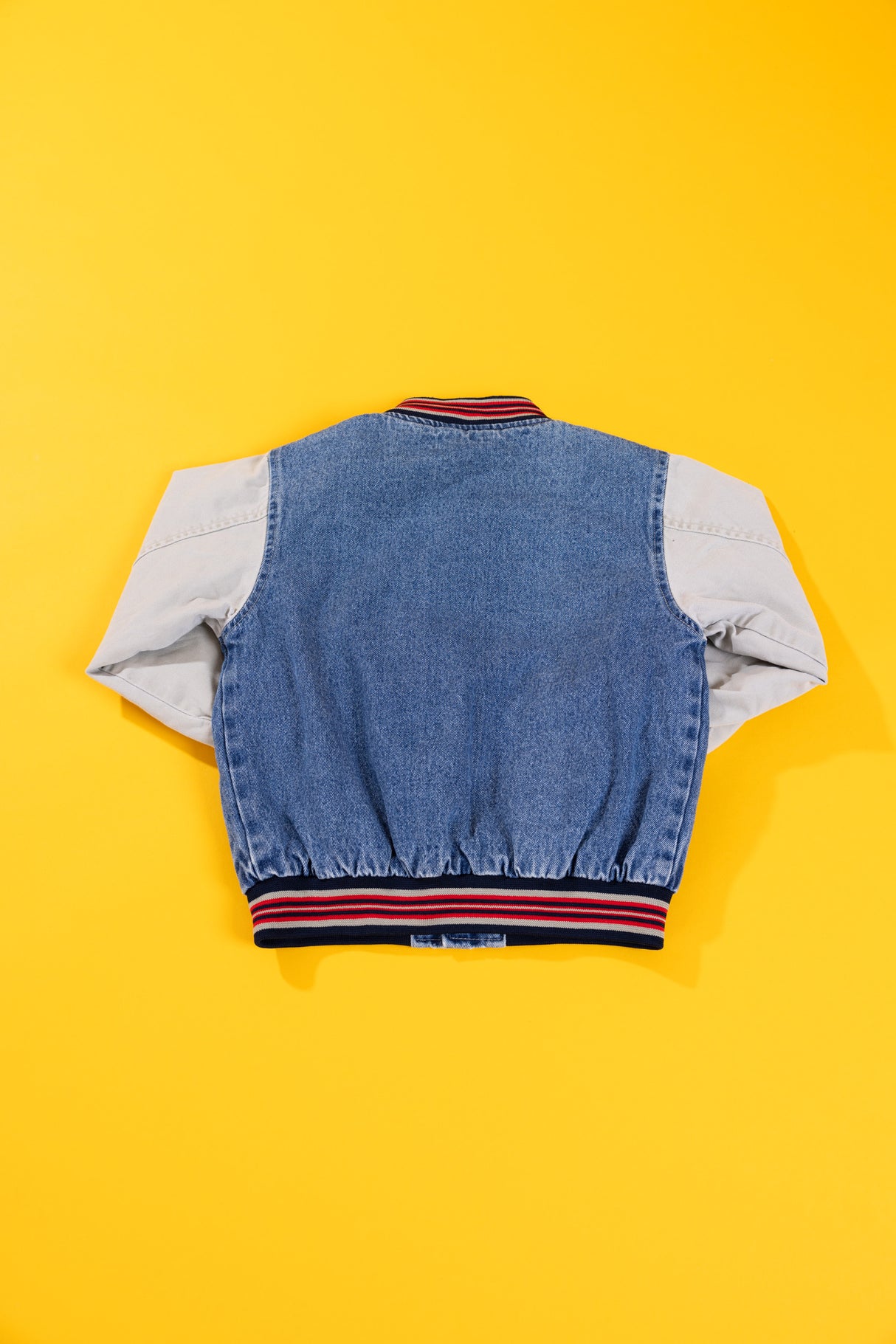 Vintage 90s Cherokee Denim Varsity Jacket (Kids - 5T)