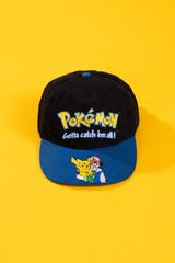 Vintage 2000 Pokemon Strapback Hat (Kids)