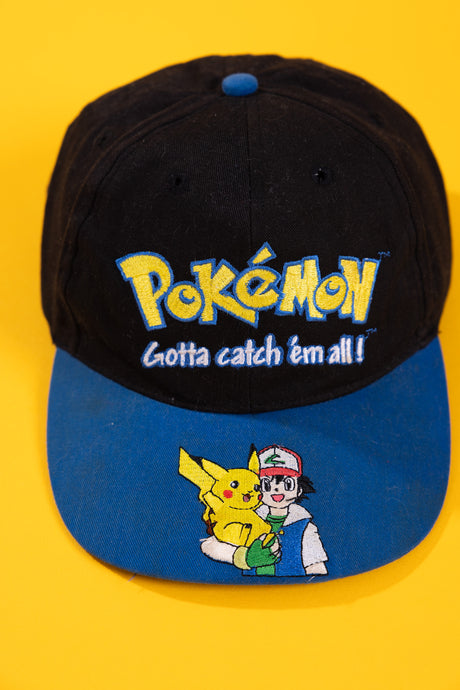 Vintage 2000 Pokemon Strapback Hat (Kids)