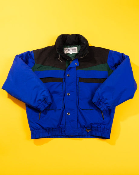 Vintage 80s Fera Skiwear Retro Puffer Jacket