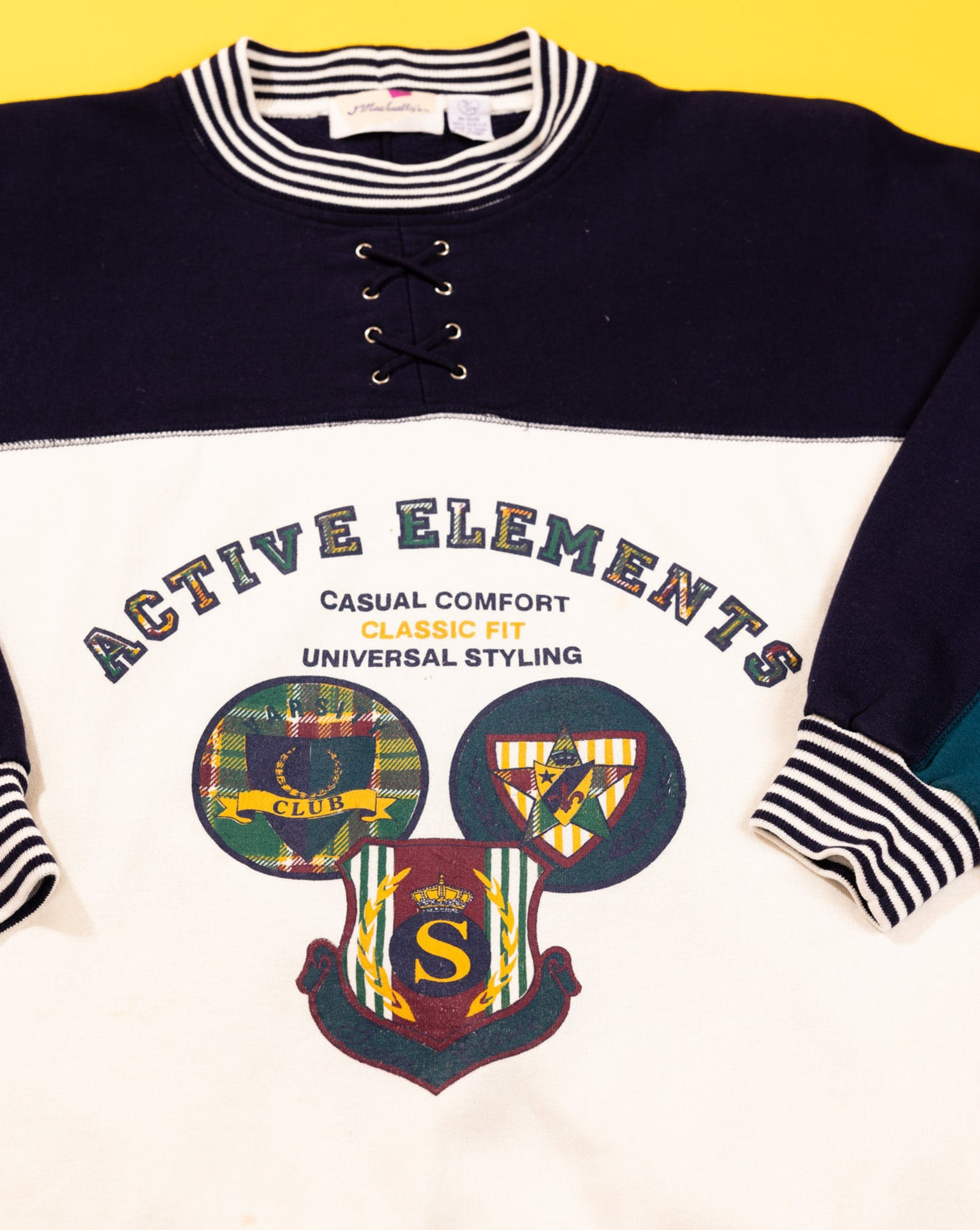 Vintage 90s Active Elements Crewneck Sweater