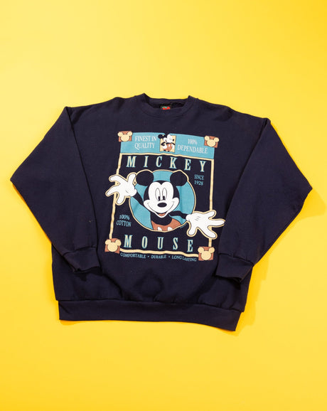 Vintage 90s Disney Mickey Mouse Crewneck Sweater