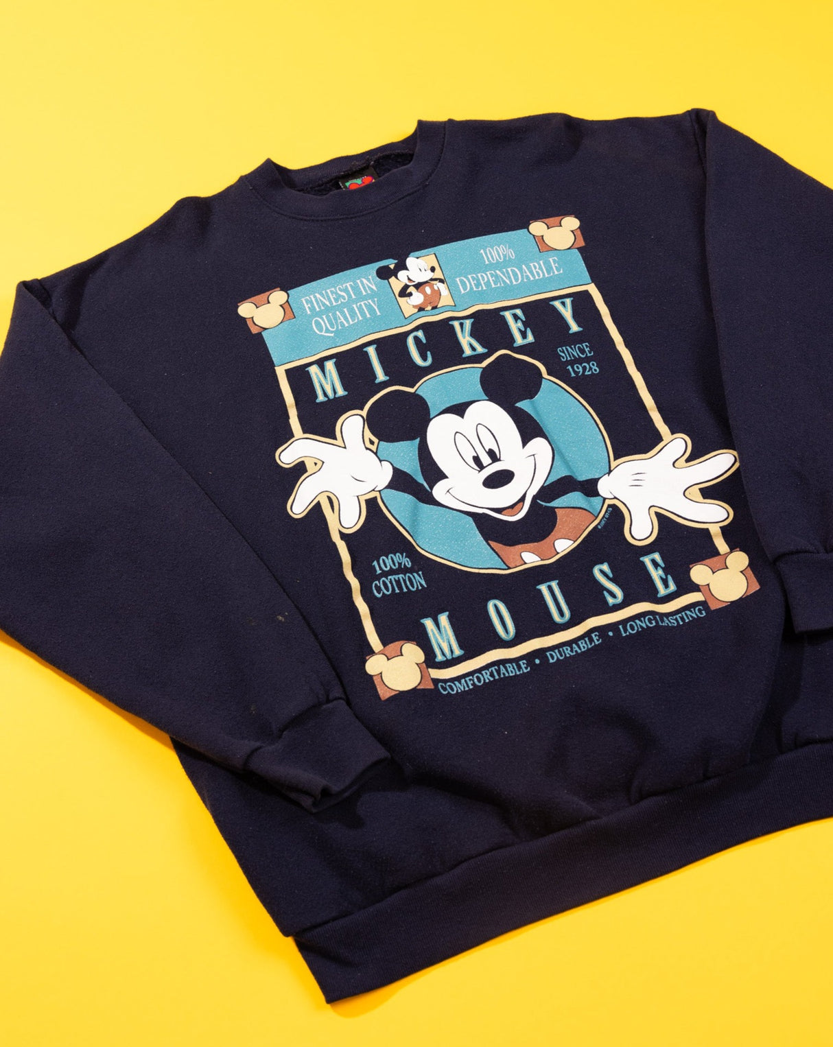 Vintage 90s Disney Mickey Mouse Crewneck Sweater