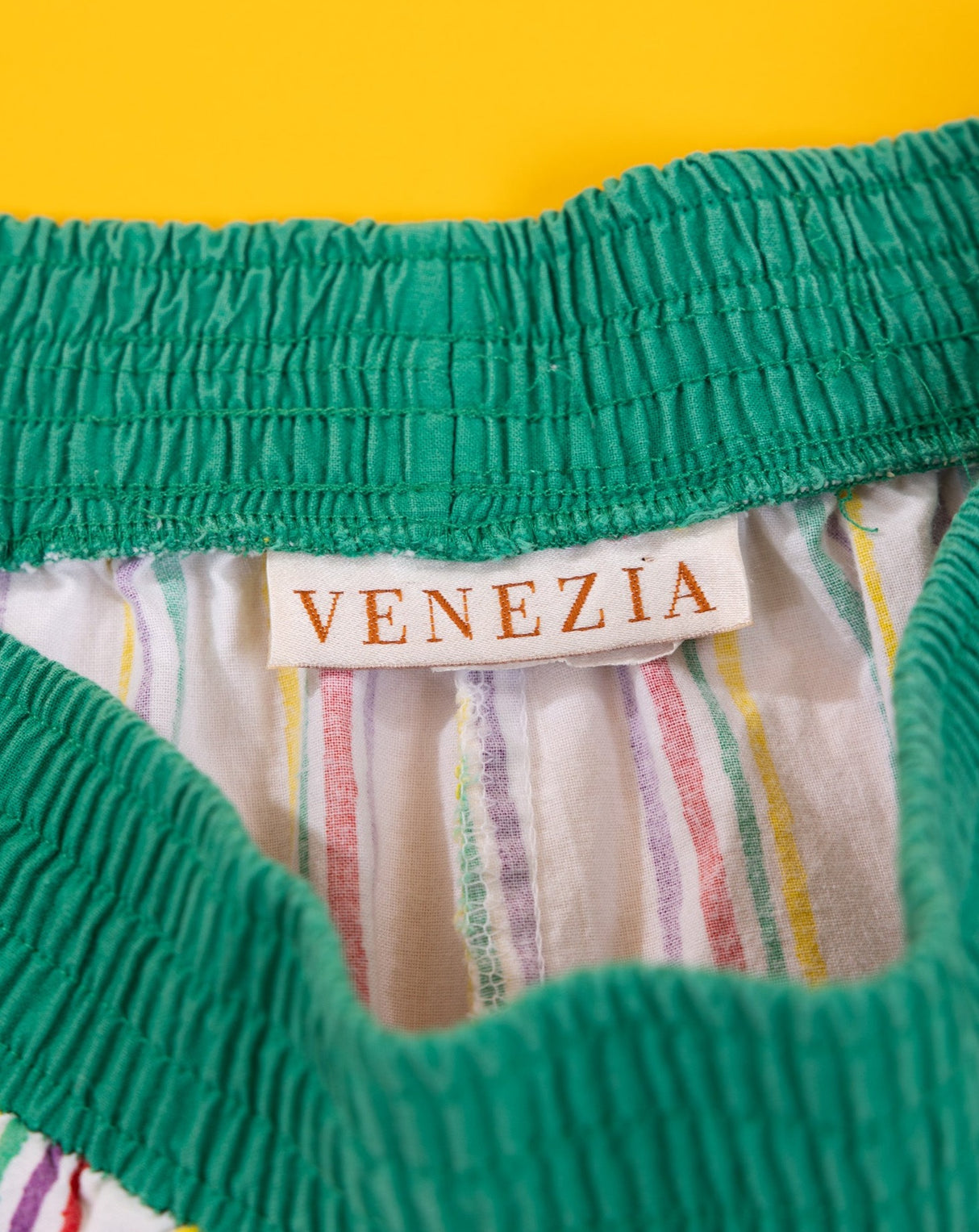 Vintage 90s Venezia Striped Shorts