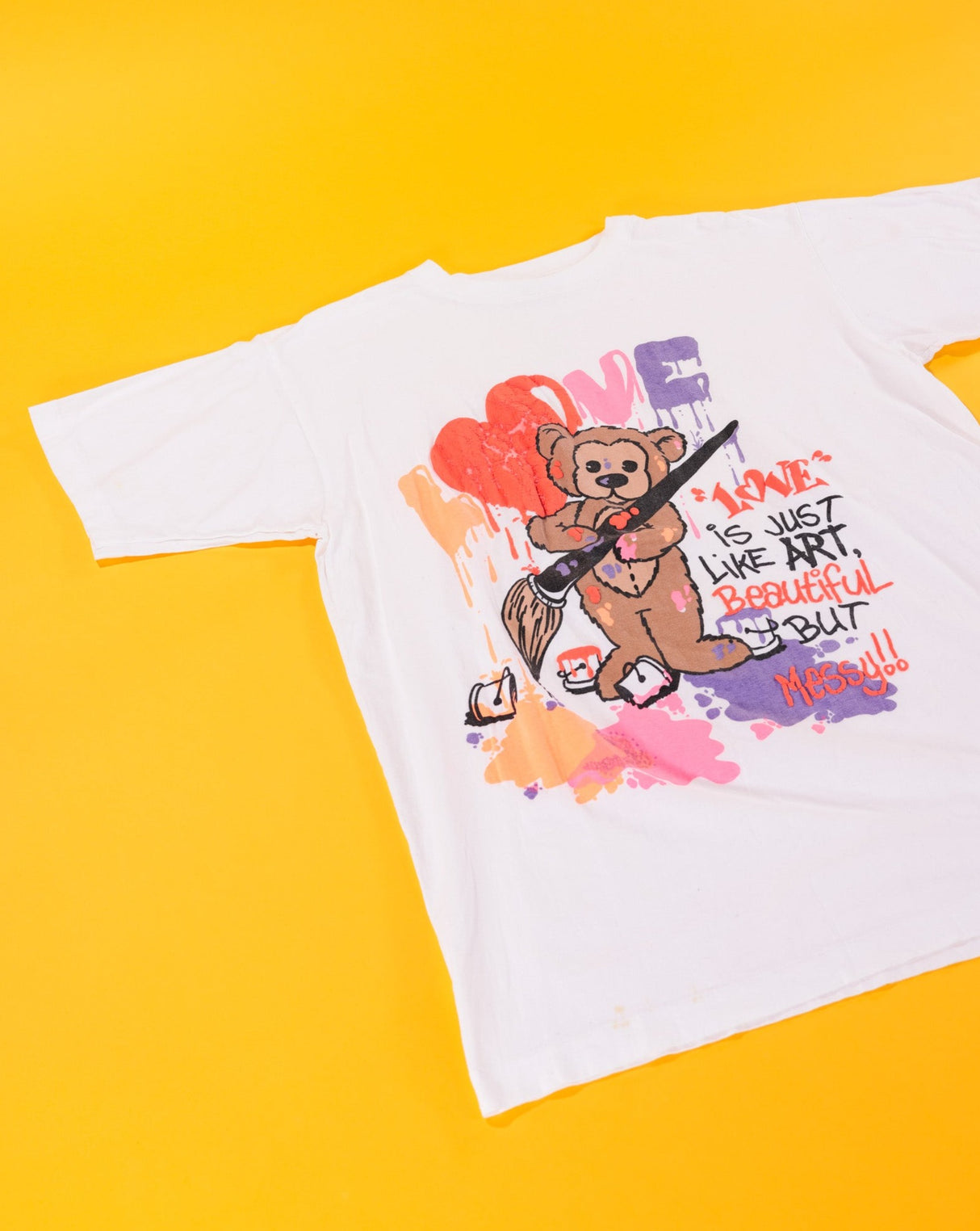 Vintage 80s Love is Just Like Art Bear T-shirt