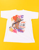 Vintage 80s Love is Just Like Art Bear T-shirt