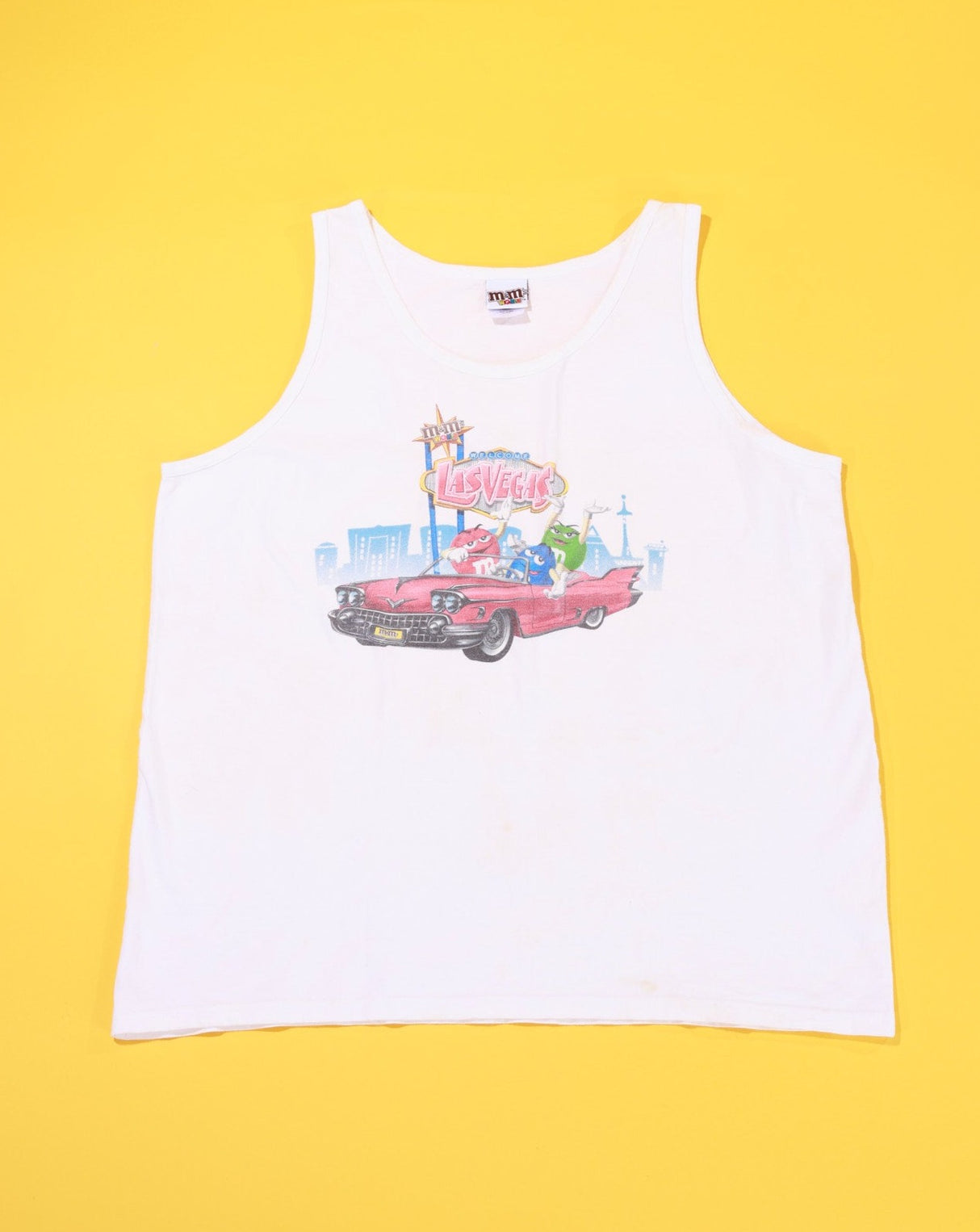 Vintage 90s M&M World Las Vegas Tank Top