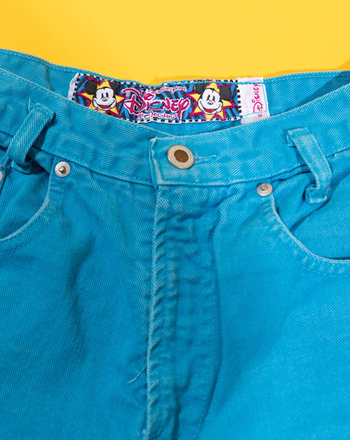 Rare Vintage 90s Disney by Joujou High Rise Denim Shorts