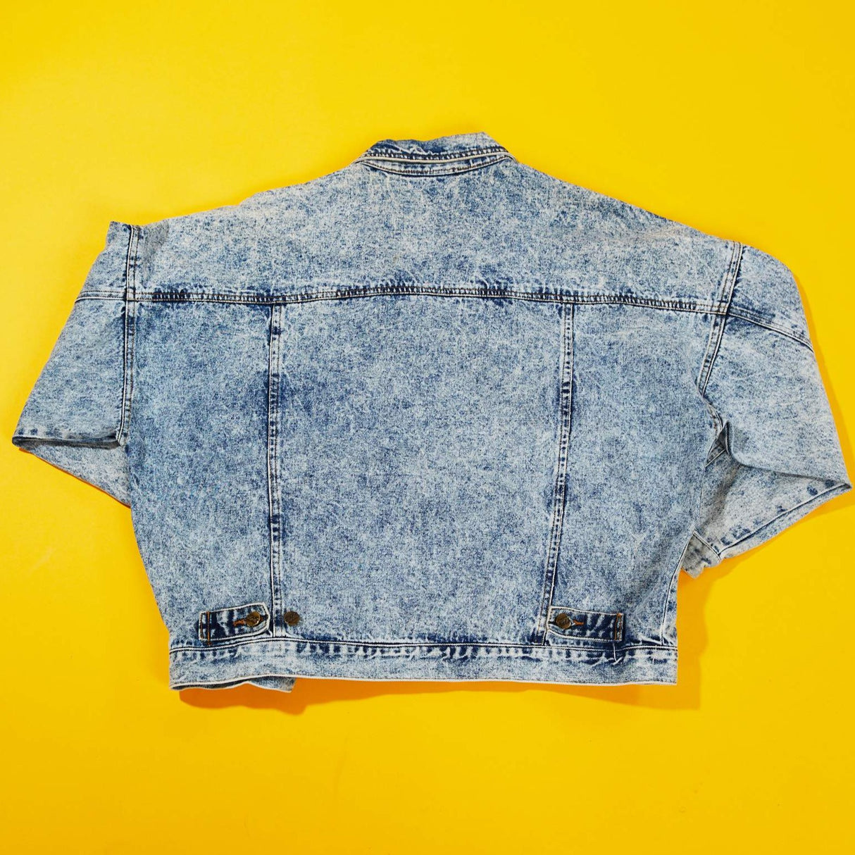 Vintage 80s Mizz Lizz Acid Wash Denim Jacket