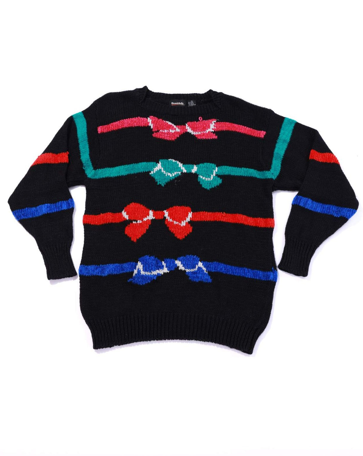 Vintage 80s Beautifully Mine Knitted Sweater