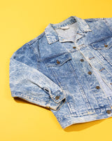 Vintage 80s First Acid Wash Denim Jacket