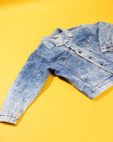 Vintage 80s First Acid Wash Denim Jacket