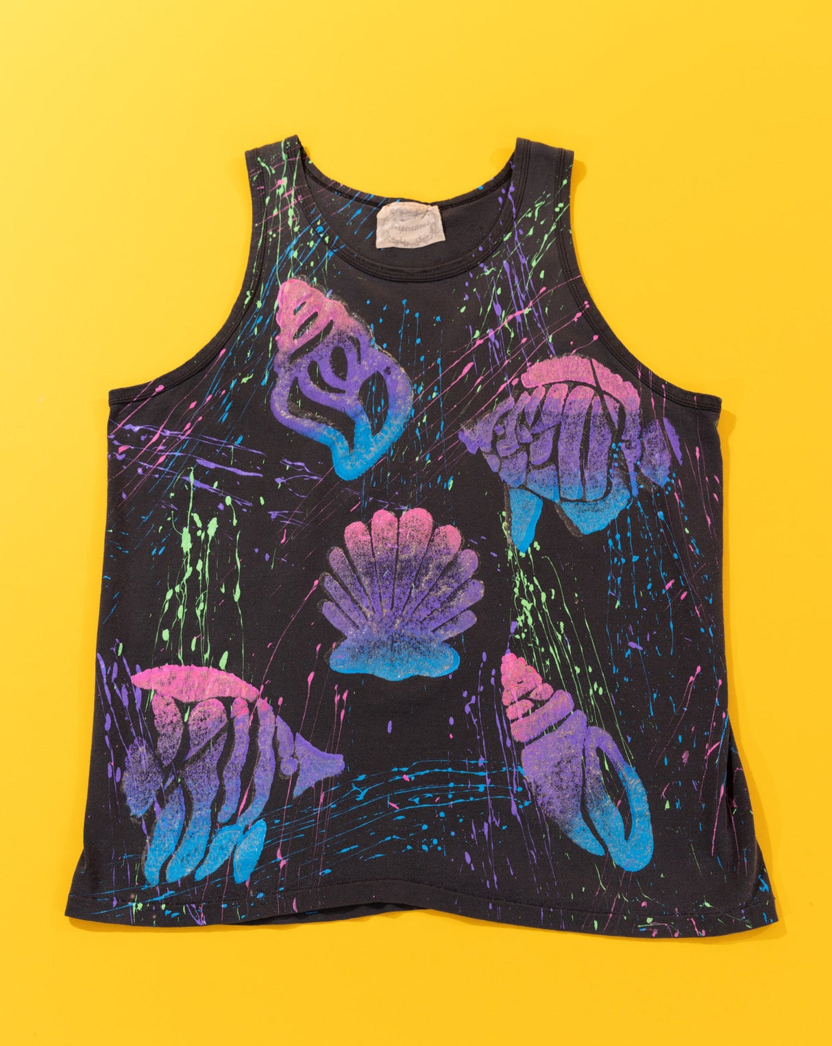 Vintage 80s Inspirations Seashell Tank Top