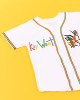 Vintage 90s Key West Baseball Button Up