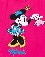 Vintage 90s Disney Minnie Mouse Embroidered T-shirt