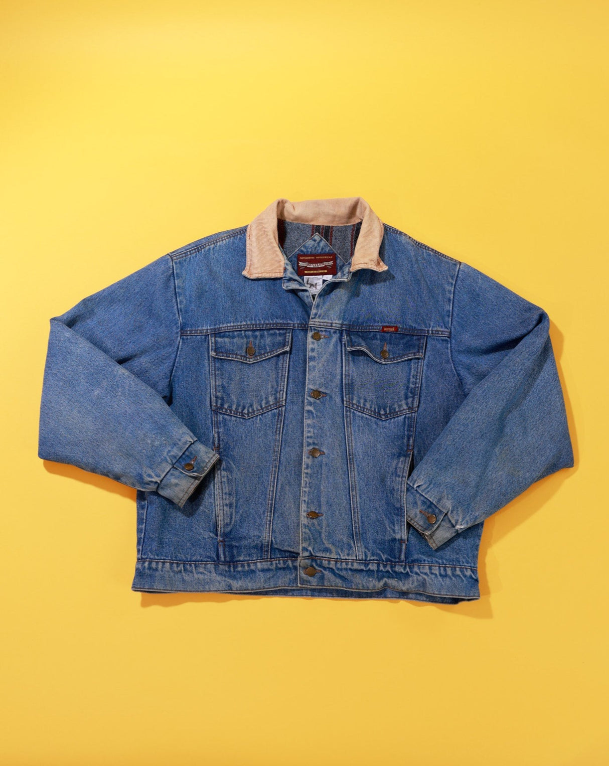 Vintage 80s Harley Davidson Denim Jacket