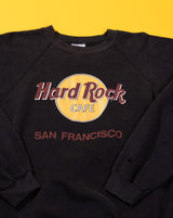 Vintage 80s Hard Rock Cafe San Francisco Crewneck Sweater