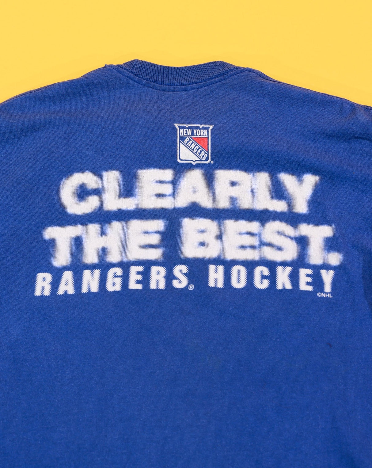 Vintage 90s New York Rangers Get Focused T-shirt