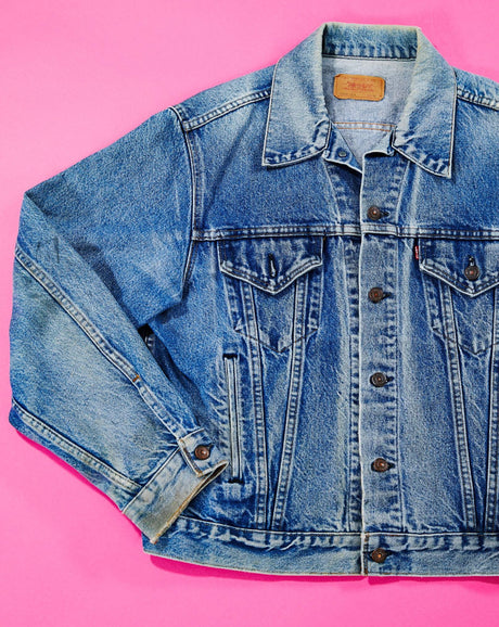 Vintage 80s Levi Strauss & Co Trucker Denim Jacket 70506