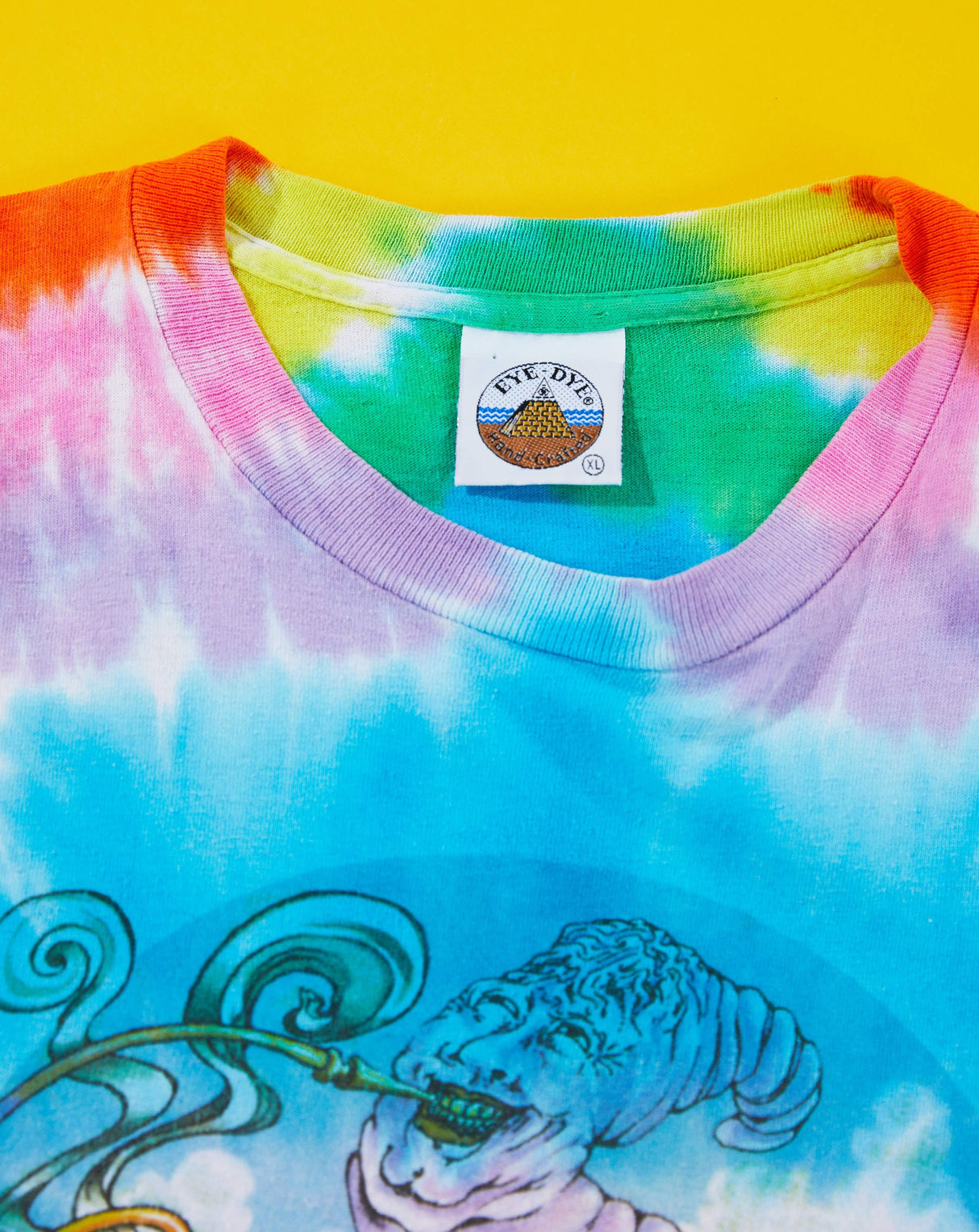 Vintage 1994 Alice in Wonderland Tie-dye T-shirt