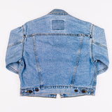 Vintage 80's Levi Strauss & Co. Denim Jacket 57508 0810 Retro Candy Vintage