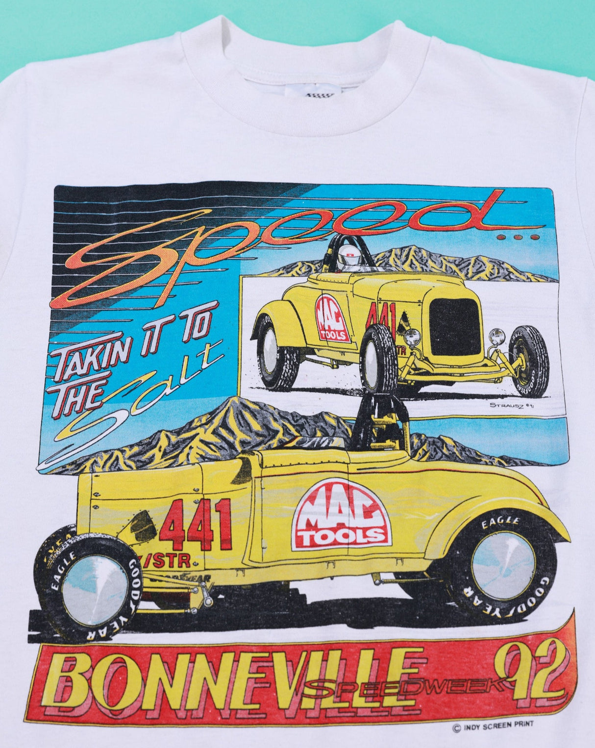 Vintage 1992 Bonneville Sport Racing T-shirt