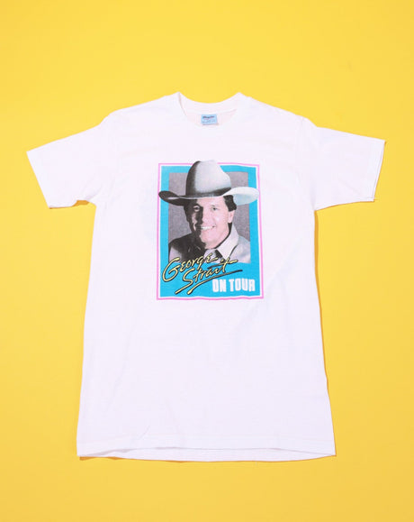 Vintage 1989 George Strait Beyond the Blue Neon on Tour T-shirt