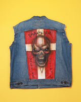 Vintage Dagger Something's Rotten Levi's Denim Vest