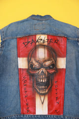 Vintage Dagger Something's Rotten Levi's Denim Vest