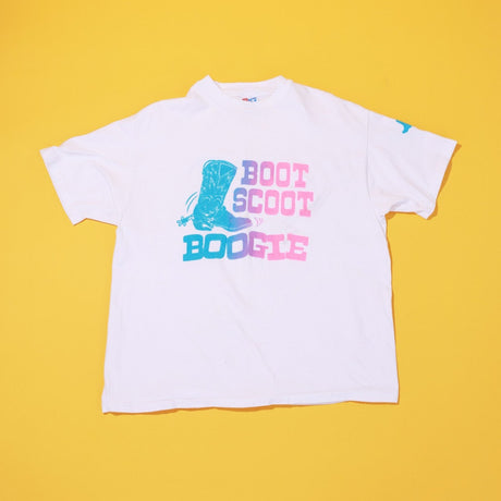 Vintage 90s Boot Scoot Boogie T-shirt