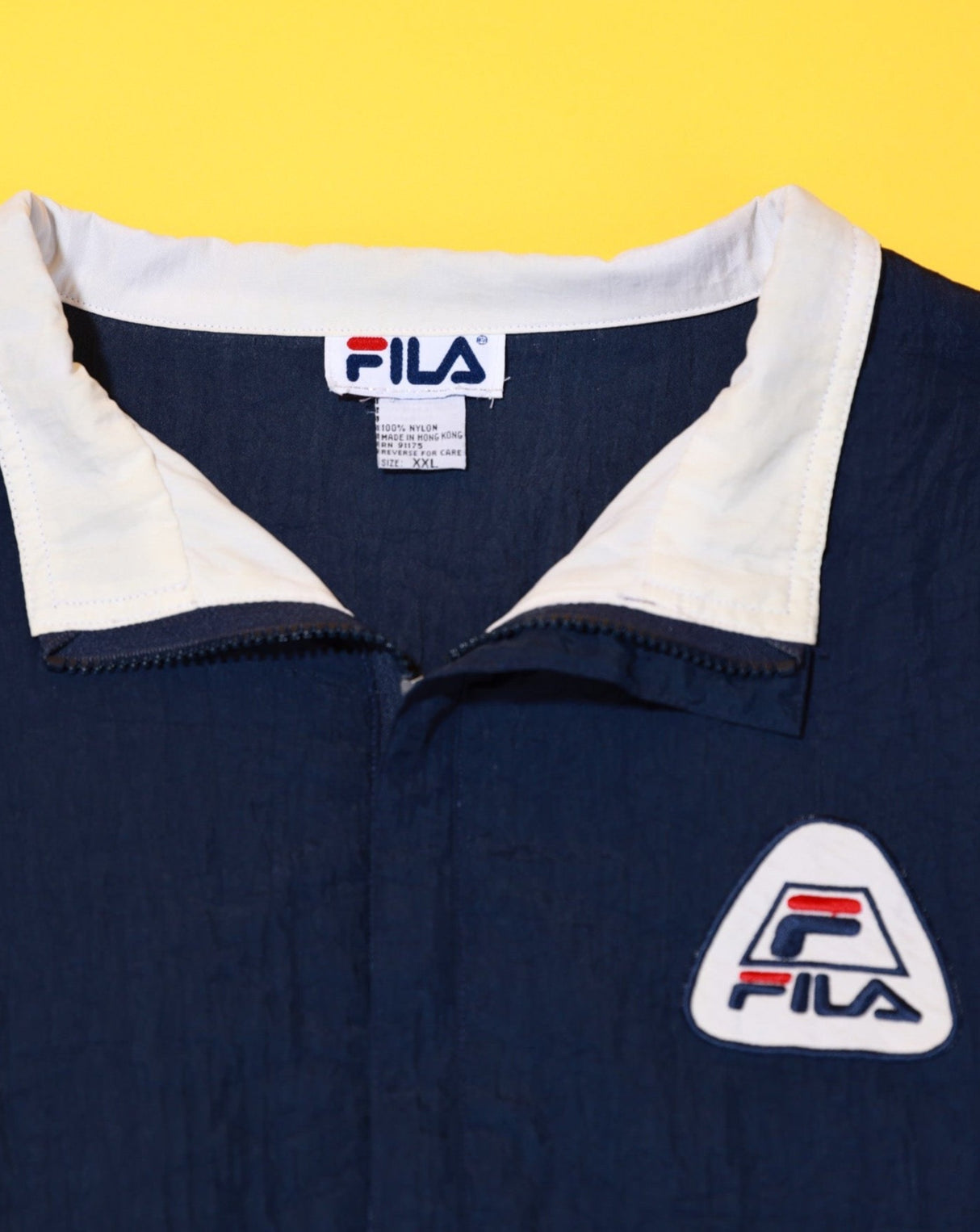 Vintage 90s Fila Pullover Windbreaker