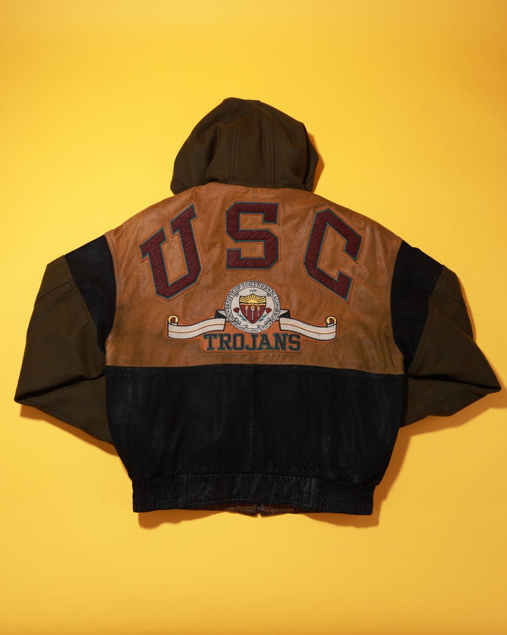 Vintage USC Trojans Creation of Demand Varsity Baseball Dugout Jacket Men's  2XL | eBay