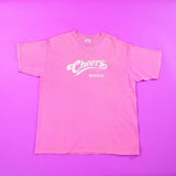 Vintage 1993 Cheers Boston Pink T-shirt