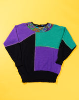 Vintage 1991 I.B. Diffusion Retro Sweater