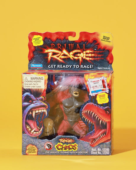 Rare Vintage 1994 Playmates Primal Rage Chaos Action Figure